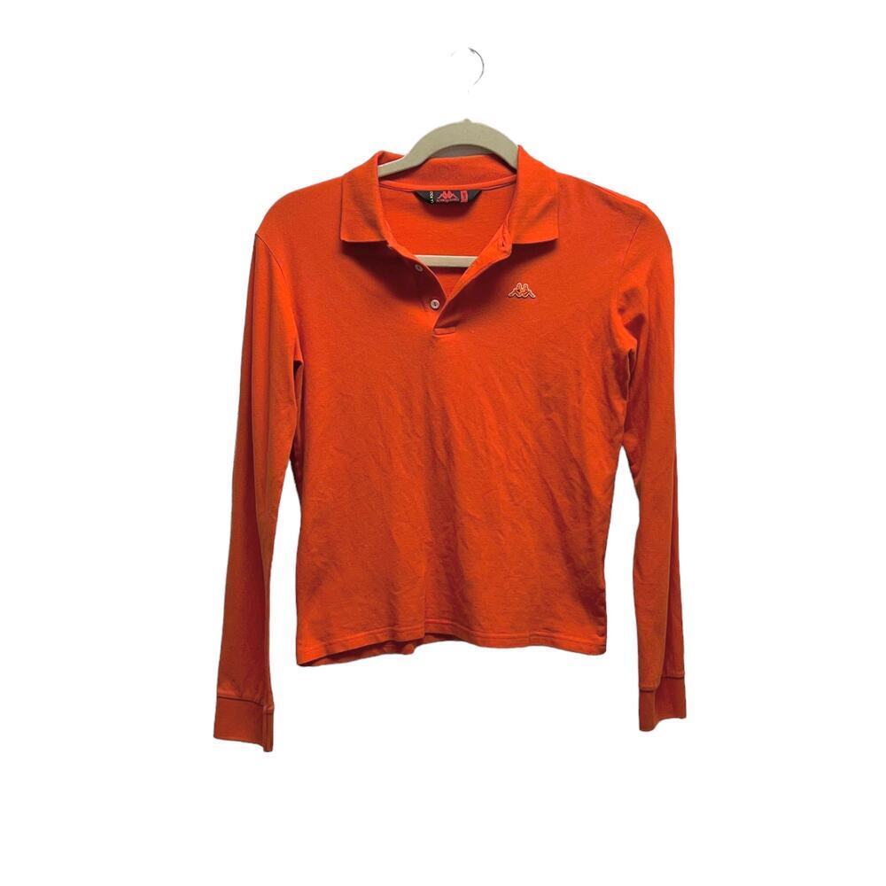 Robe Di Kappa Polo Long Sleeve Orange Womens Large‎